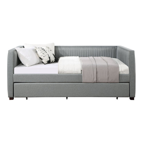 ACME Furniture Upholstered Daybed with Trundle Wayfair